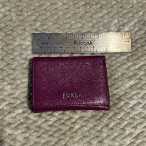 Furla Trifold Deep Magenta Wallet